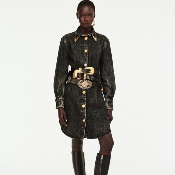 Schiaparelli Dresses & Skirts - Schiaparelli 2025 New Denim Shirt Dress